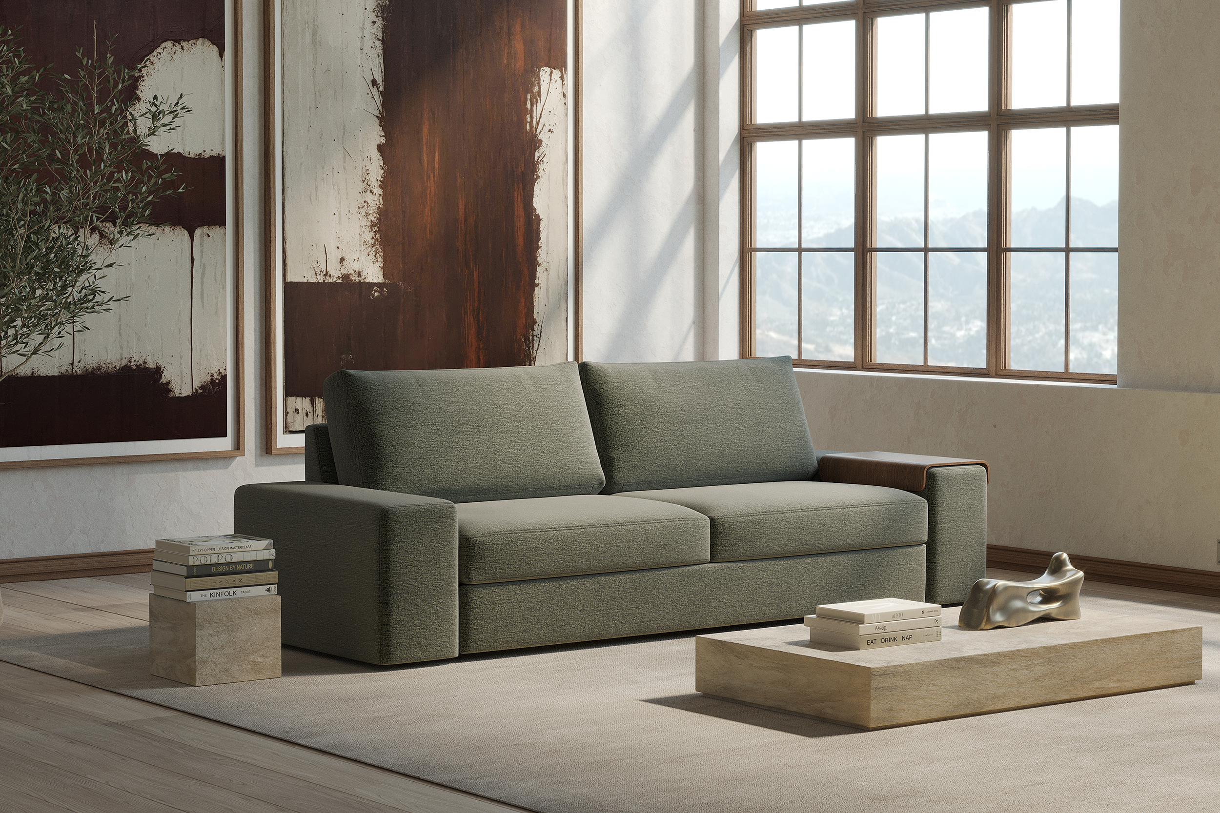 Vilander Sleeper Sofa With Wide Arms 281