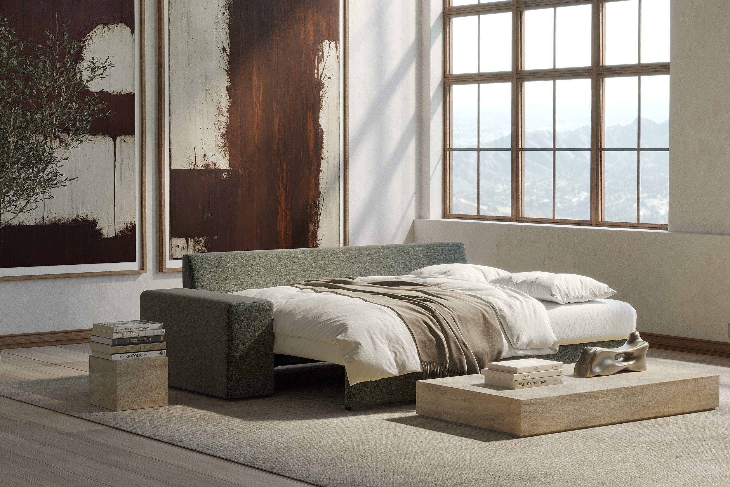 Vilander Sleeper Sofa With Wide Arms 281