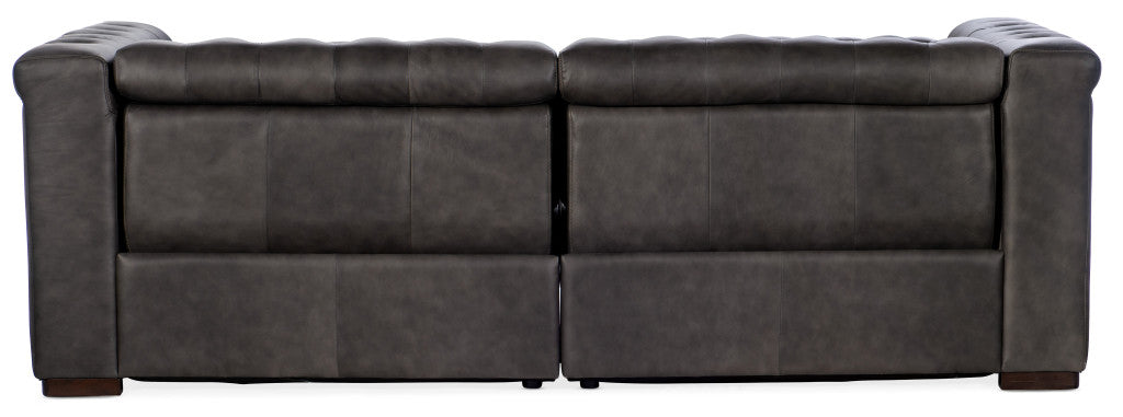 Savion 2 over 2 Sofa with Power Recline & Power Headrest