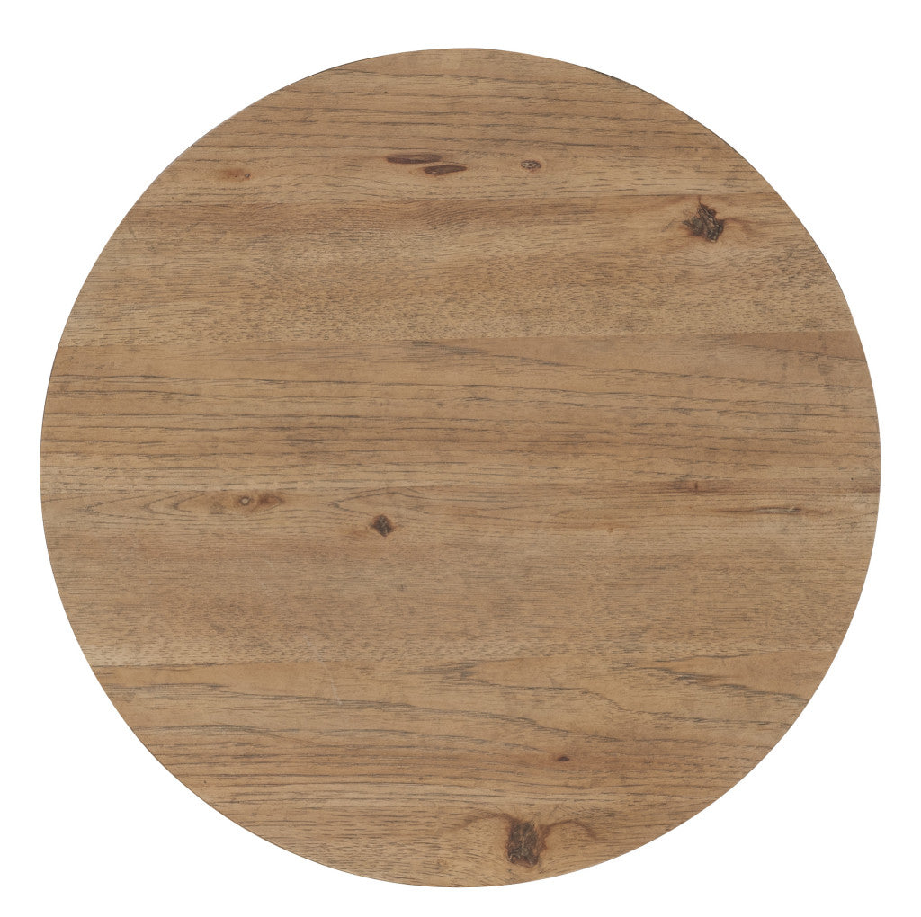 Vineyard Row Wine Barrel End Table