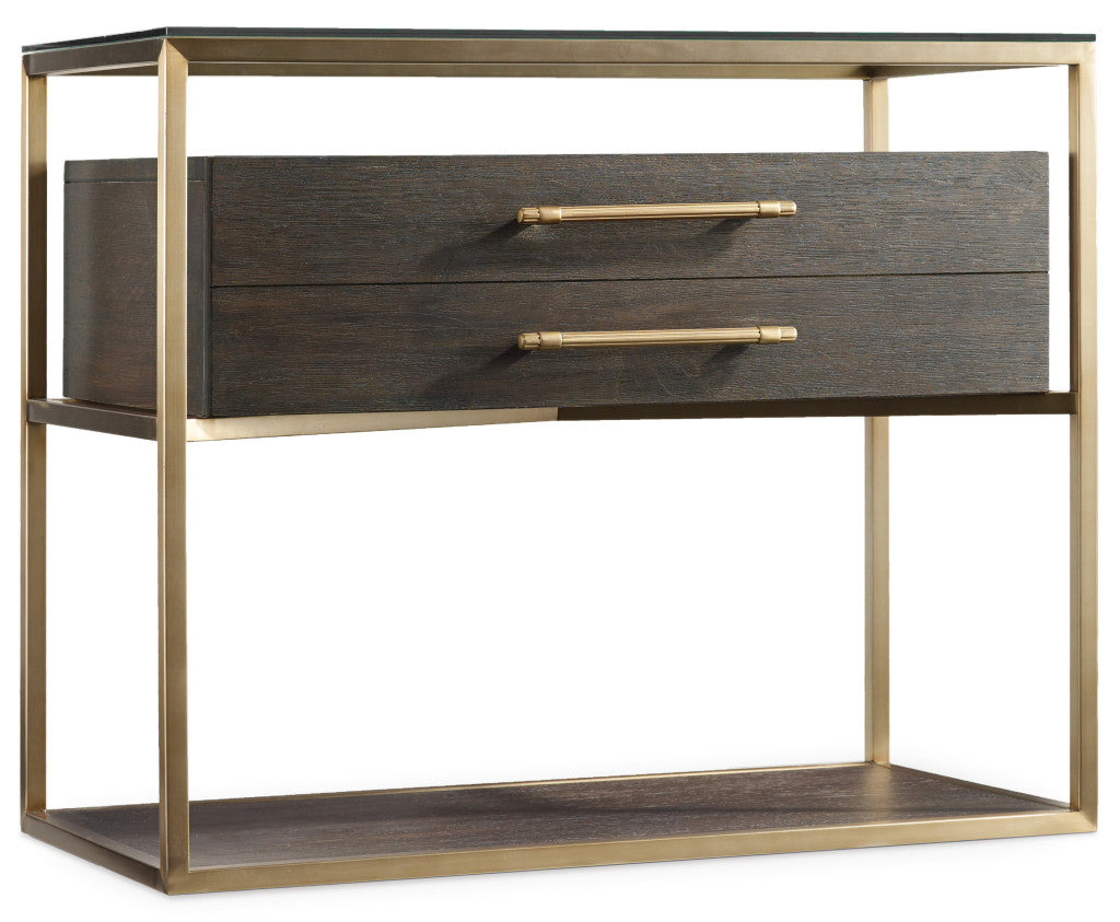 Curata One-Drawer Nightstand