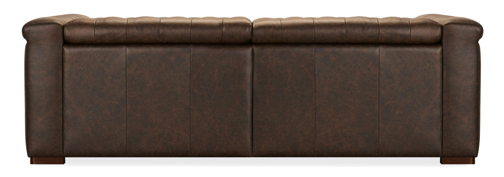 Savion Deux Sofa with Power Recliners and Power Headrests