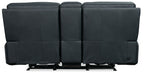 Riverton Power Gliding Console Loveseat with Power Headrest and Lumbar
