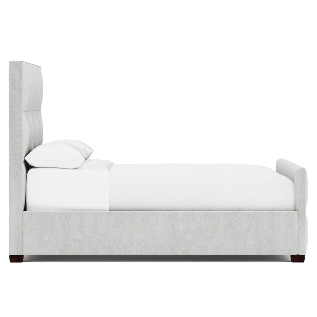Derrick Fabric Panel Bed