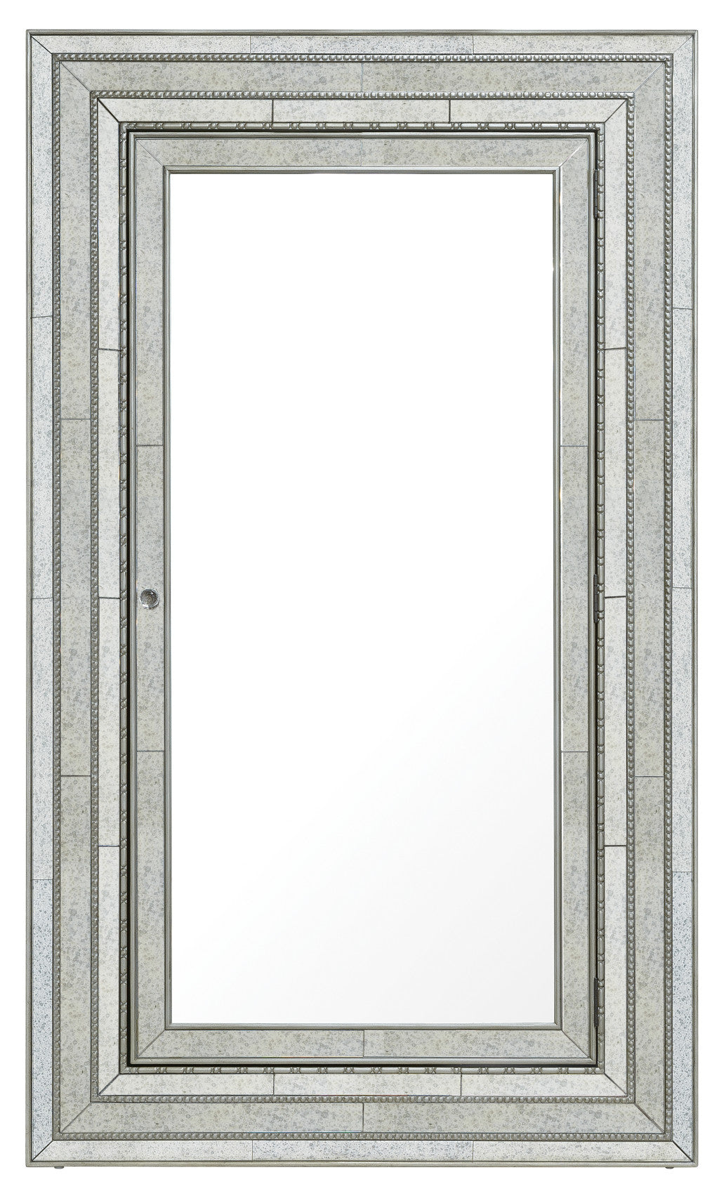 Melange Glamour Floor Mirror withJewelry Armoire Storage