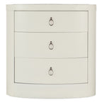 Serenity Wavecrest Oval Nightstand