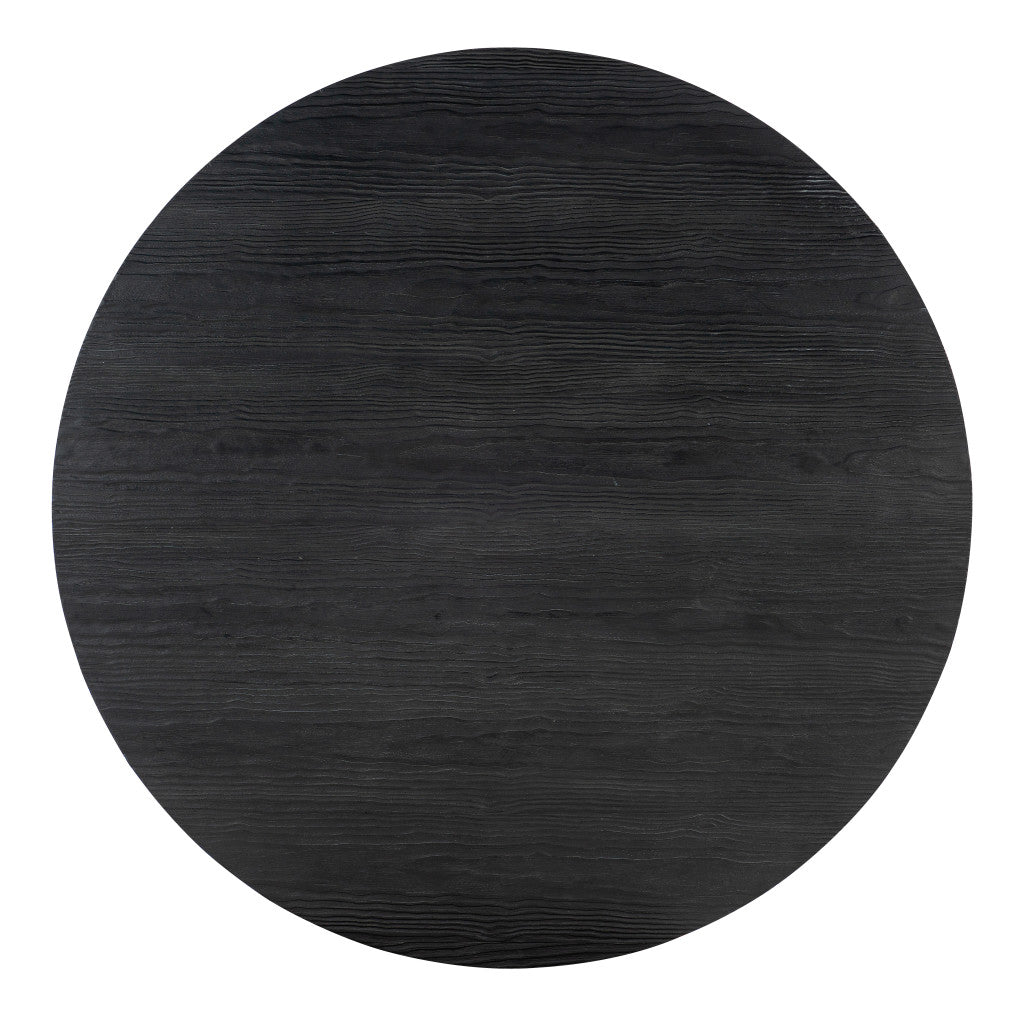 Chapman Shou Sugi Ban Round Cocktail Table