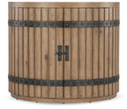 Vineyard Row Demilune Nightstand