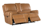 Somers Console Loveseat with Power Recline & Power Headrest