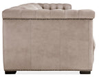 Savion 2 over 2 Sofa with Power Recline & Power Headrest