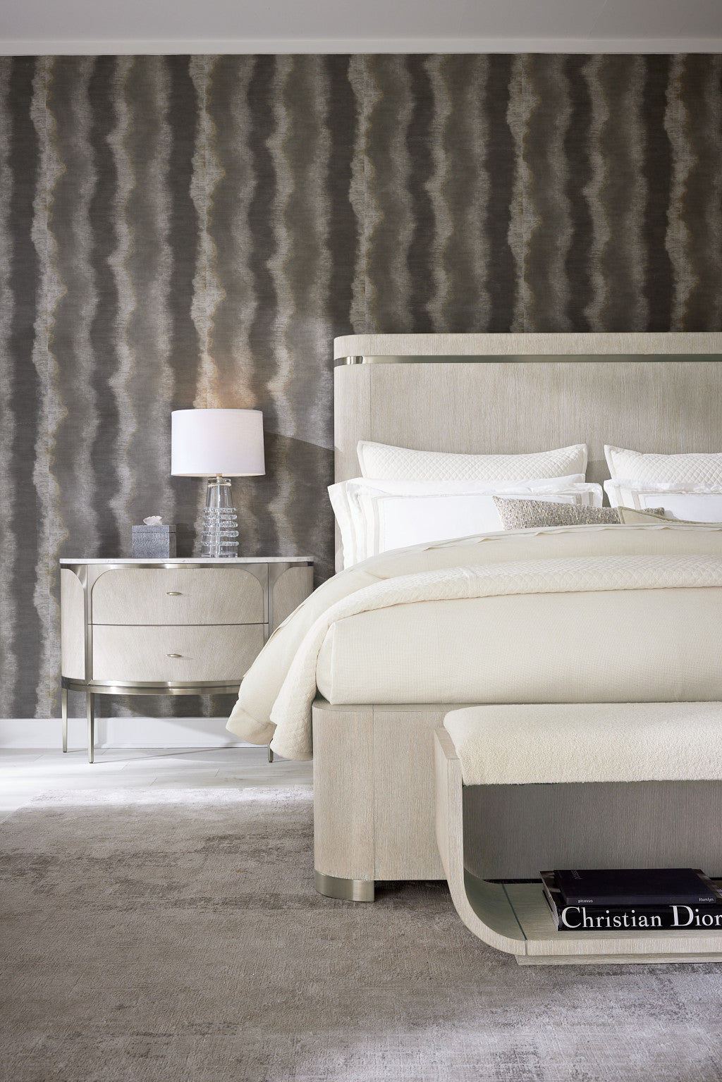 Modern Mood King Panel Bed
