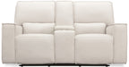 Miles Zero Gravity Console Loveseat with Power Recline & Power Headrest