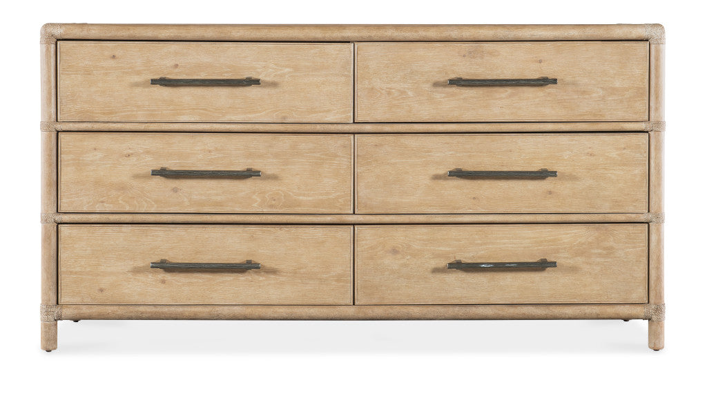 Retreat Pole Rattan Dresser