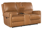 Somers Console Loveseat with Power Recline & Power Headrest
