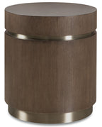 Commerce and Market Roll With It Round End Table