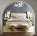 Westwood California King Upholstered Metal Bed