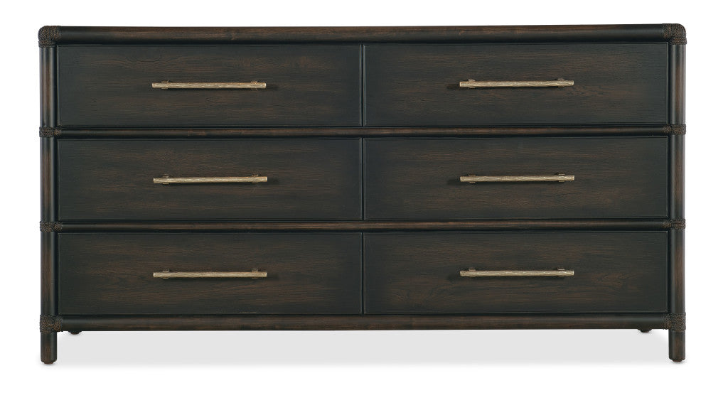 Retreat Pole Rattan Dresser