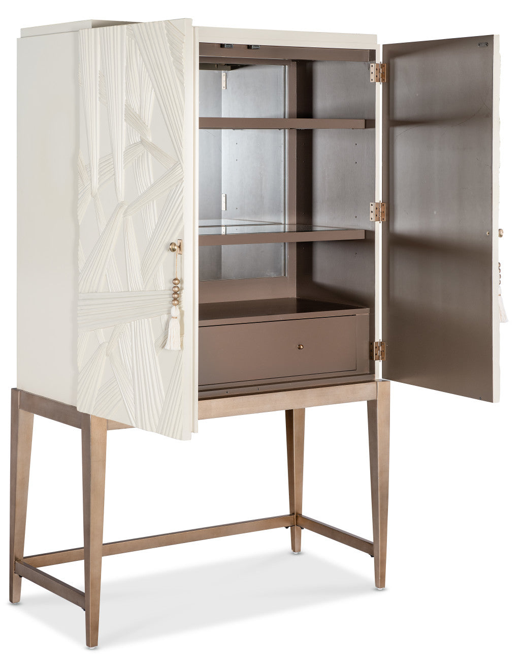 Melange Dream Weaver Bar Cabinet