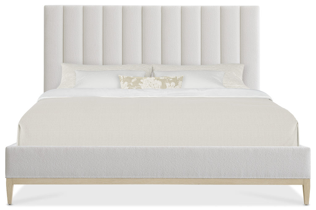 Cascade King Upholstered Bed