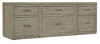 Linville Falls 84" Credenza with Two Files and Lateral File