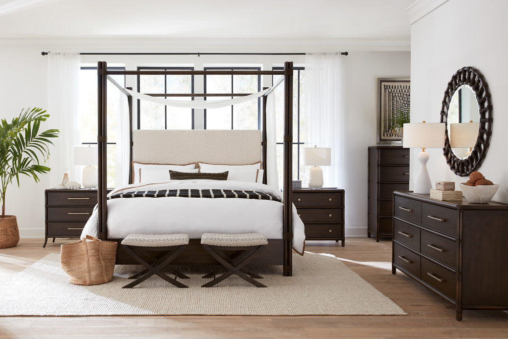 Retreat Pole Rattan Nightstand