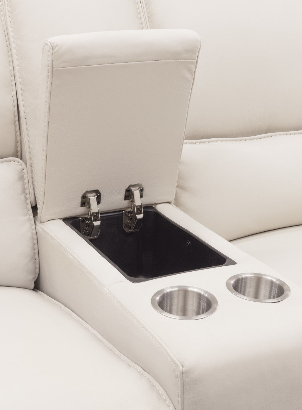 Miles Zero Gravity Console Loveseat with Power Recline & Power Headrest