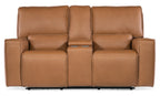 Miles Zero Gravity Console Loveseat with Power Recline & Power Headrest