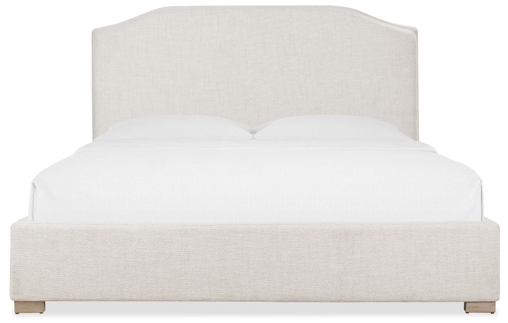 Driftwood California King Upholstered Bed