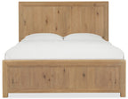 Driftwood Queen Panel Bed