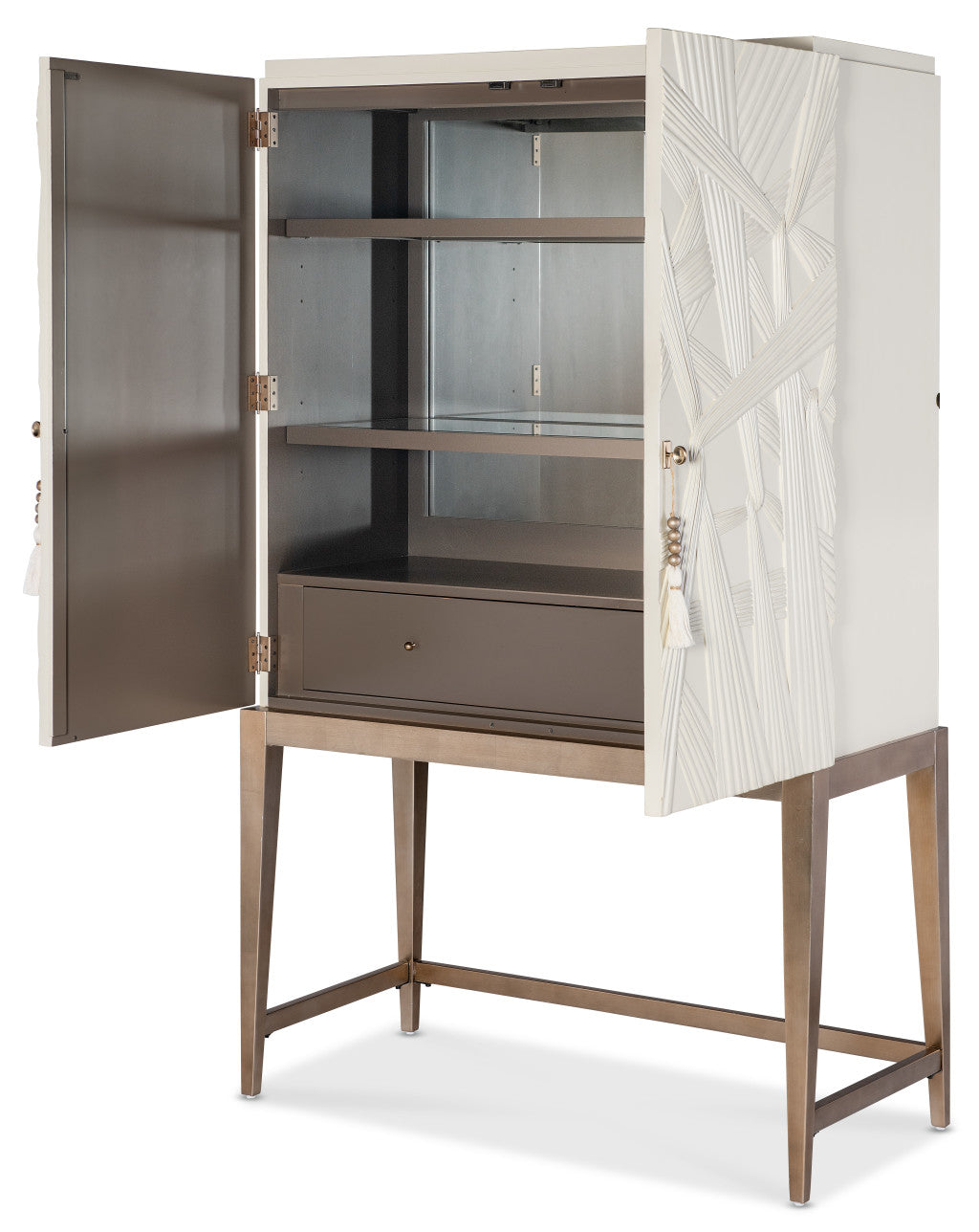 Melange Dream Weaver Bar Cabinet