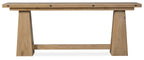 Driftwood Flip-Top Console Table